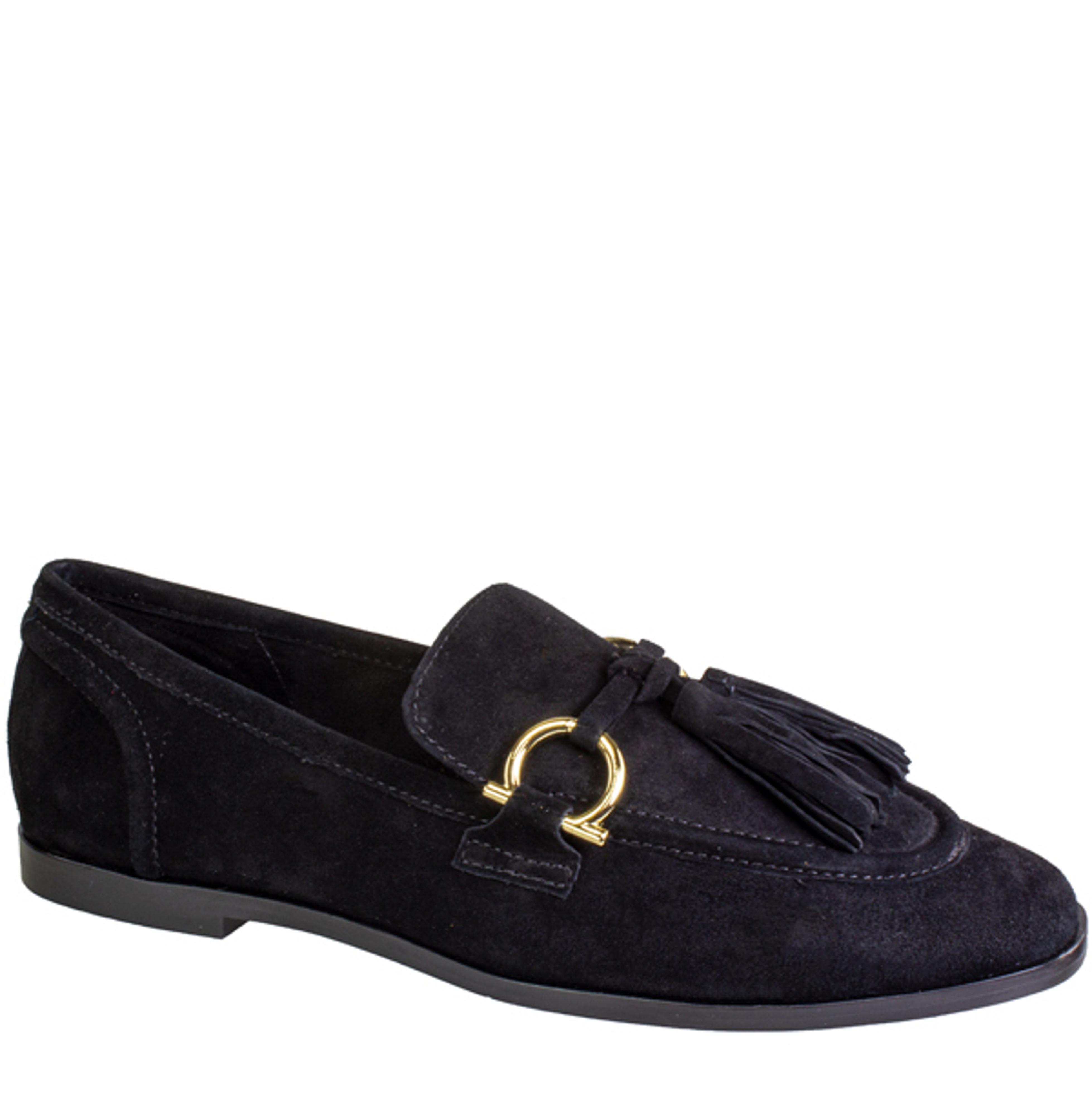 VELVIT BLACK SUEDE | Tops For Shoes